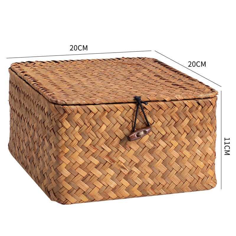 Handmade Woven Storage Cube Kalsten