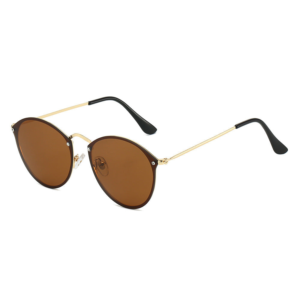 Trendy Round Sunglasses In Elegant Design Kalsten
