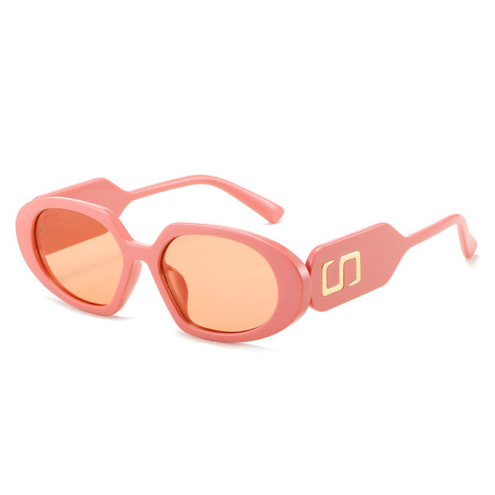 Women's fashionable sunglasses with unique design and stylish logo Kalsten