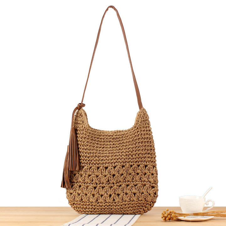 Shoulder bag in elegant macrame design Kalsten