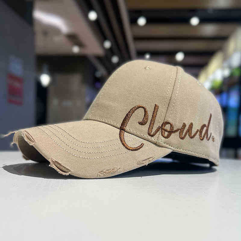 Women's Distressed Casual Cotton Baseball Cap Kalsten