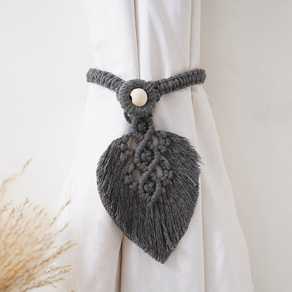 Macrame Curtain Tieback Holder Acalora