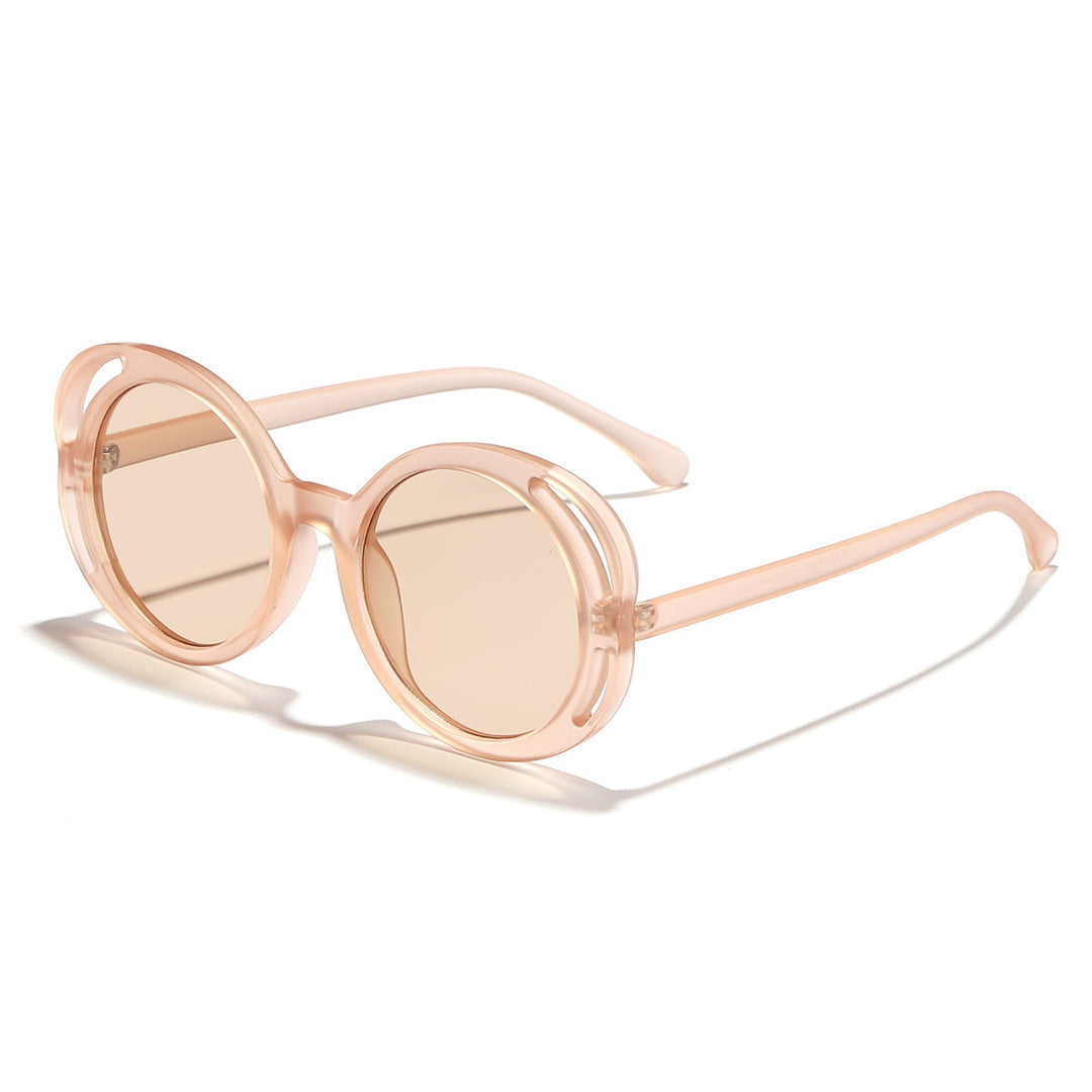Women's fashionable sunglasses with comfortable, round design Kalsten