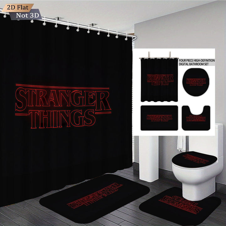 Stranger Things Adventure-Themed Digital Bathroom Set Kalsten