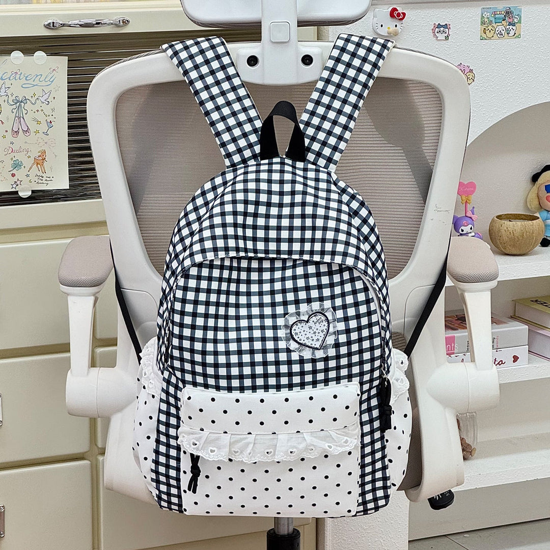 Cute Patterned Back-to-School Backpack