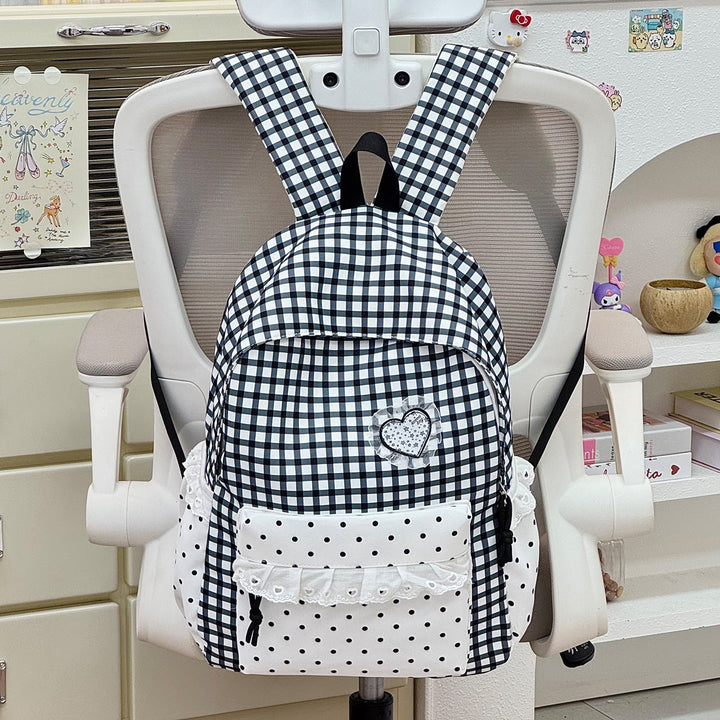 Cute Patterned Back-to-School Backpack