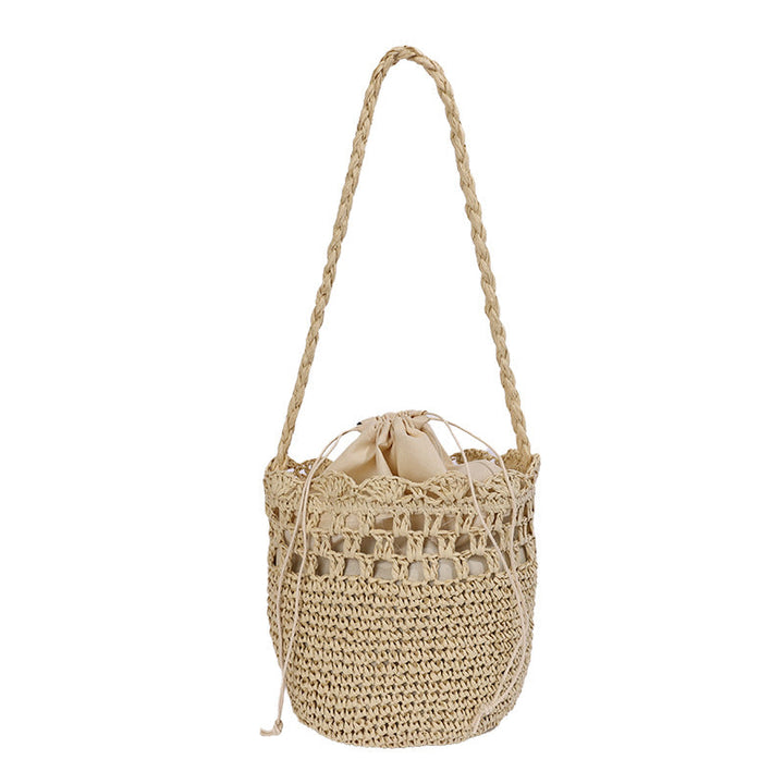 Handmade Braided Bucket Bag Kalsten