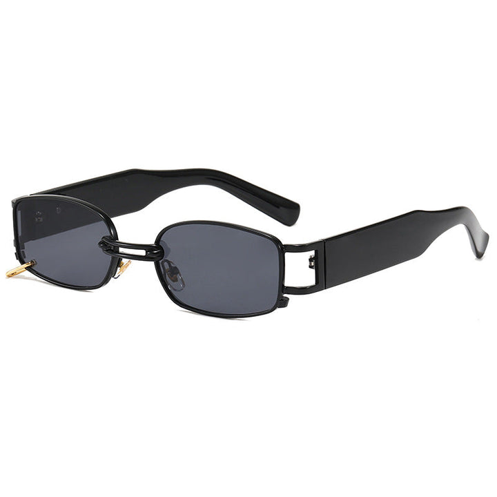 Women fashion rectangular sunglasses with exclusive metal frame Kalsten