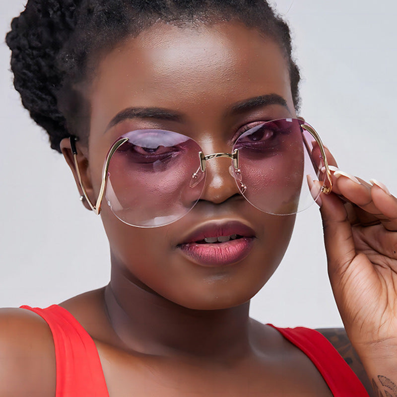Women’s luxurious oversized sunglasses with innovative frame and UV protection Kalsten