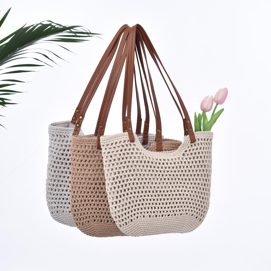 Handmade Macrame Tote Bag Kalsten