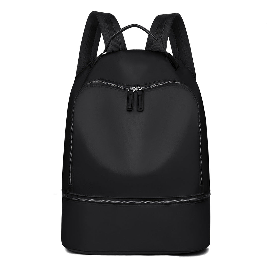 Sleek Minimalist Zip-Top Backpack