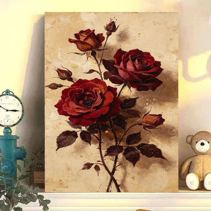 Vintage Floral Canvas Artwork Kalsten