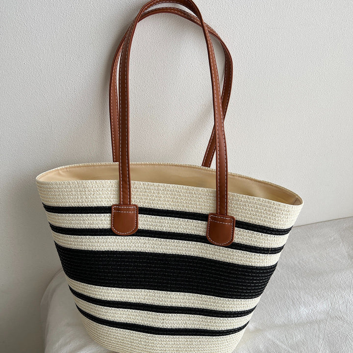 Fashionable Tote Bag Made of Braided Material Kalsten
