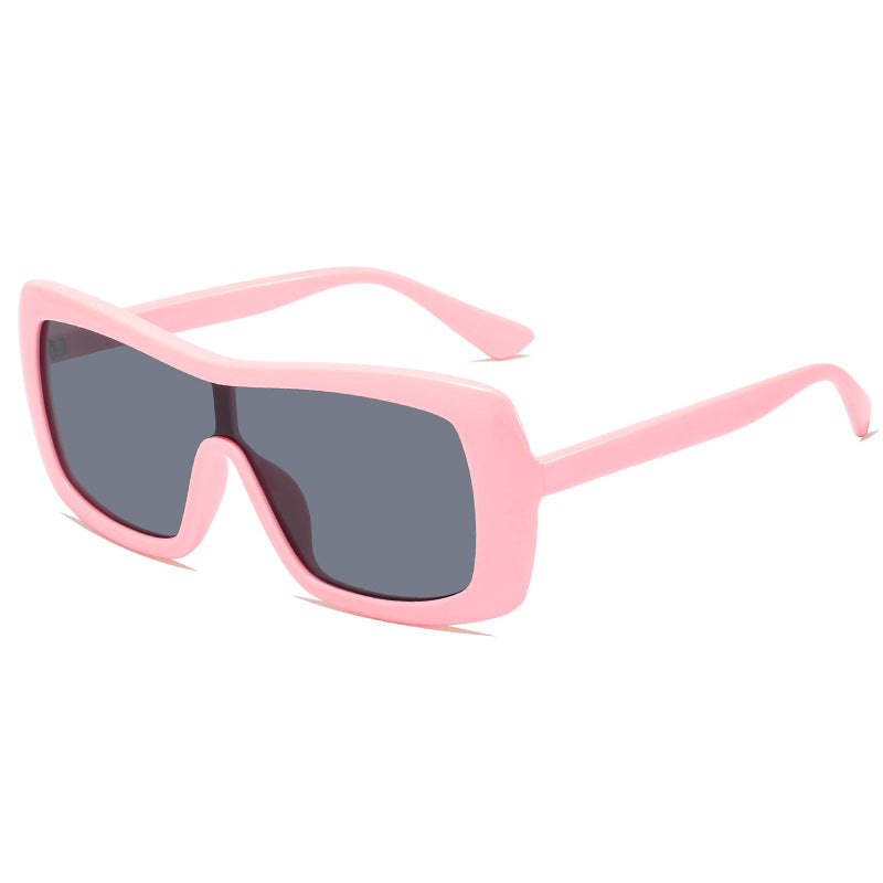 Women's stylish oversized sunglasses in futuristic design Kalsten