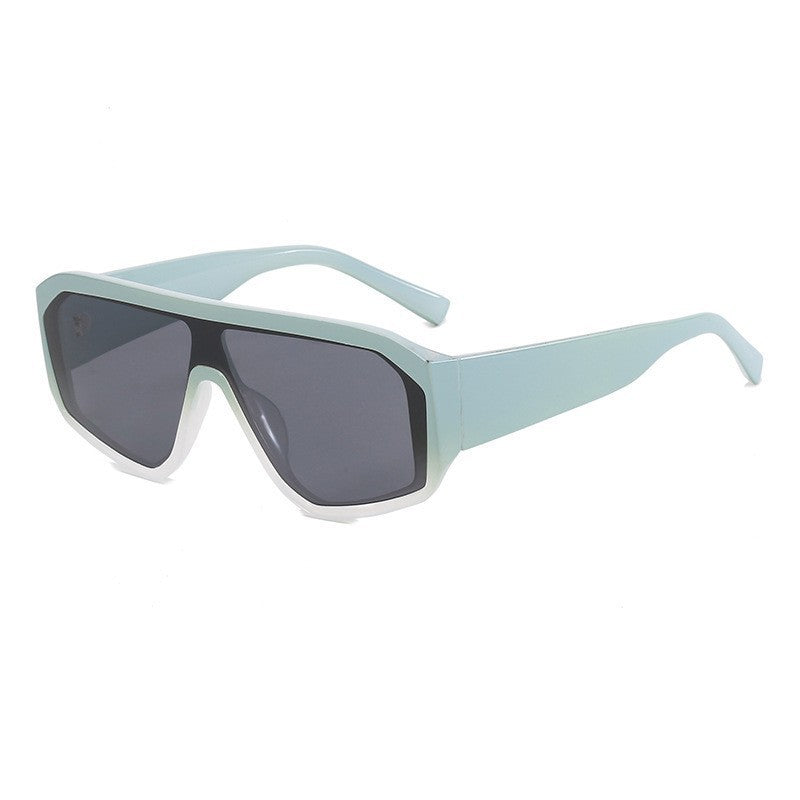 Women's oversized sunglasses in modern design with wide frame Kalsten