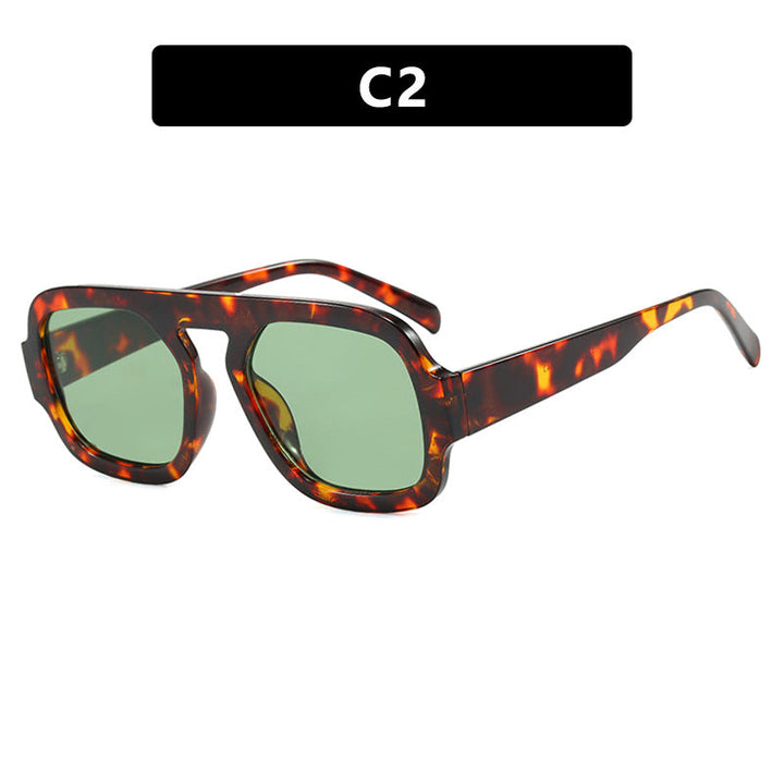 Women's trendy sunglasses with distinct angular design and UV protection Kalsten