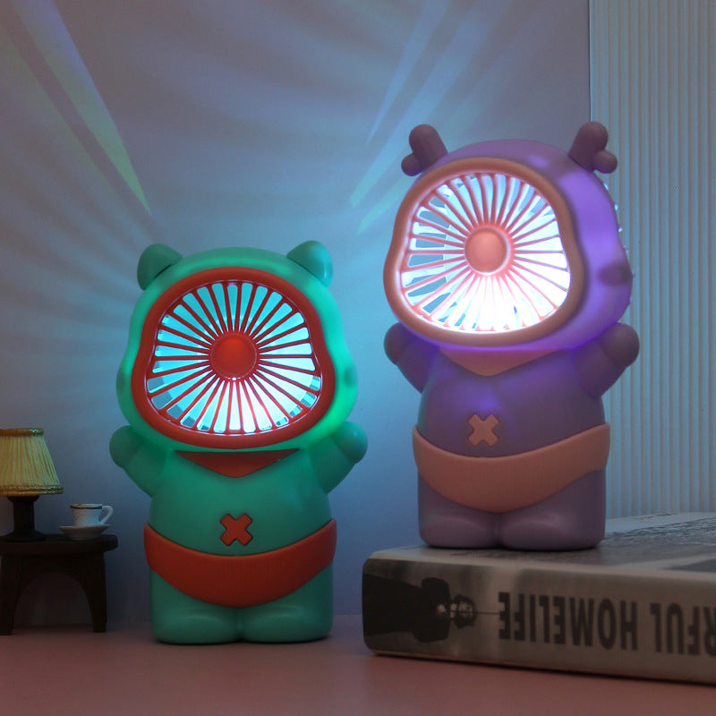 Unisex Portable Mini Fan in playful Bear Design Kalsten