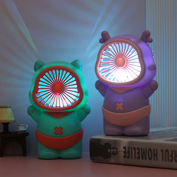 Unisex Portable Mini Fan in playful Bear Design Kalsten