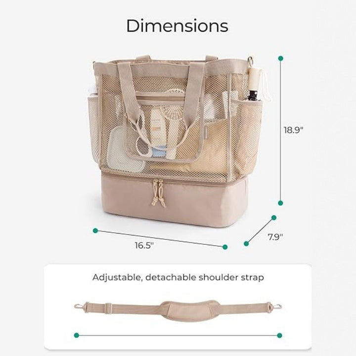 Spacious and Functional Cooler Bag with Removable Compartments Kalsten