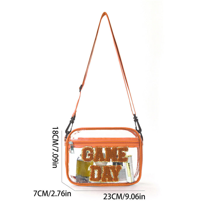 Transparent shoulder bag with clever design Kalsten