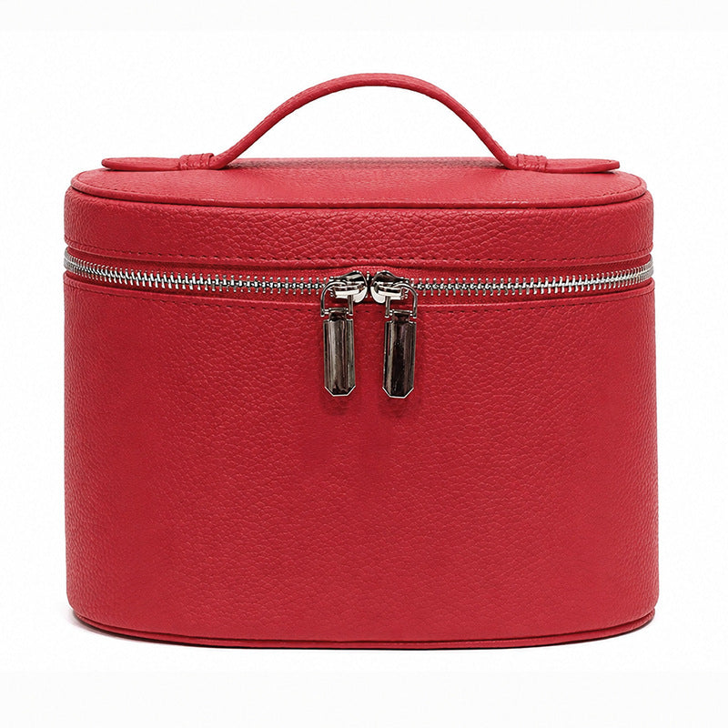 Cosmetic storage bag with elegant design and sturdy carrying handle Kalsten