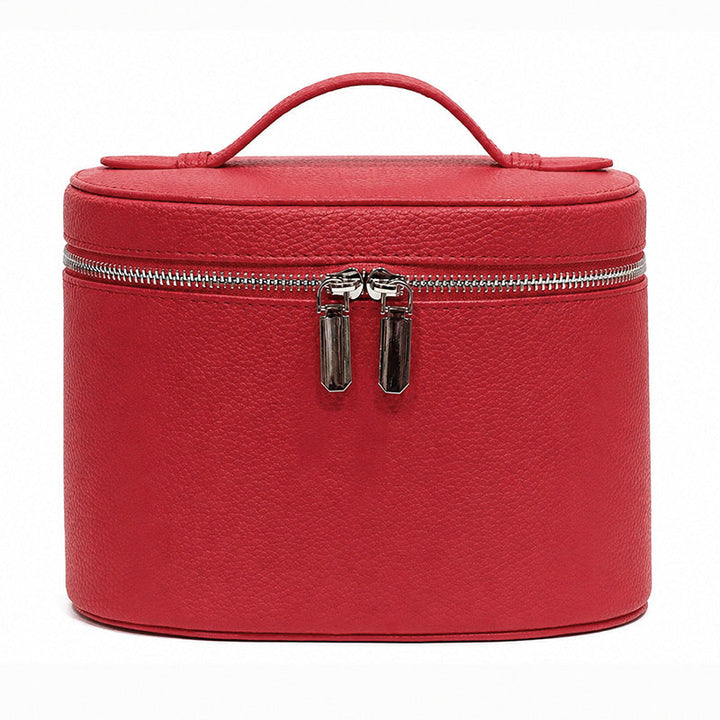 Cosmetic storage bag with elegant design and sturdy carrying handle Kalsten