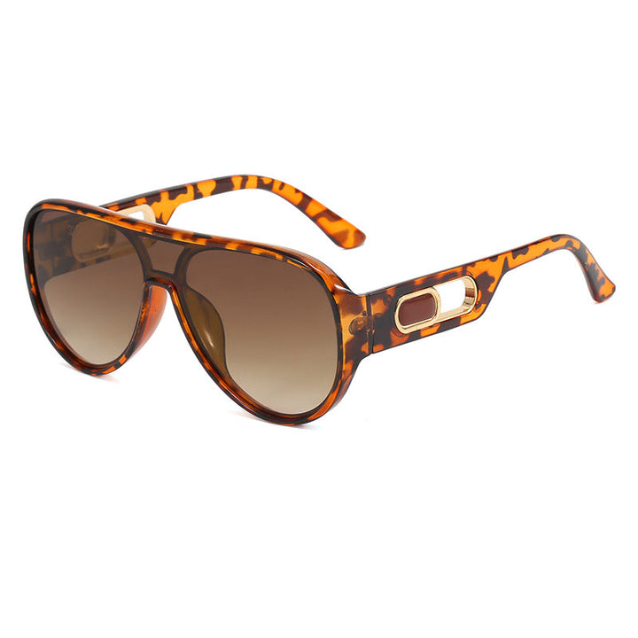 Ladies Elegant Oversize Sunglasses with Designer Details Kalsten