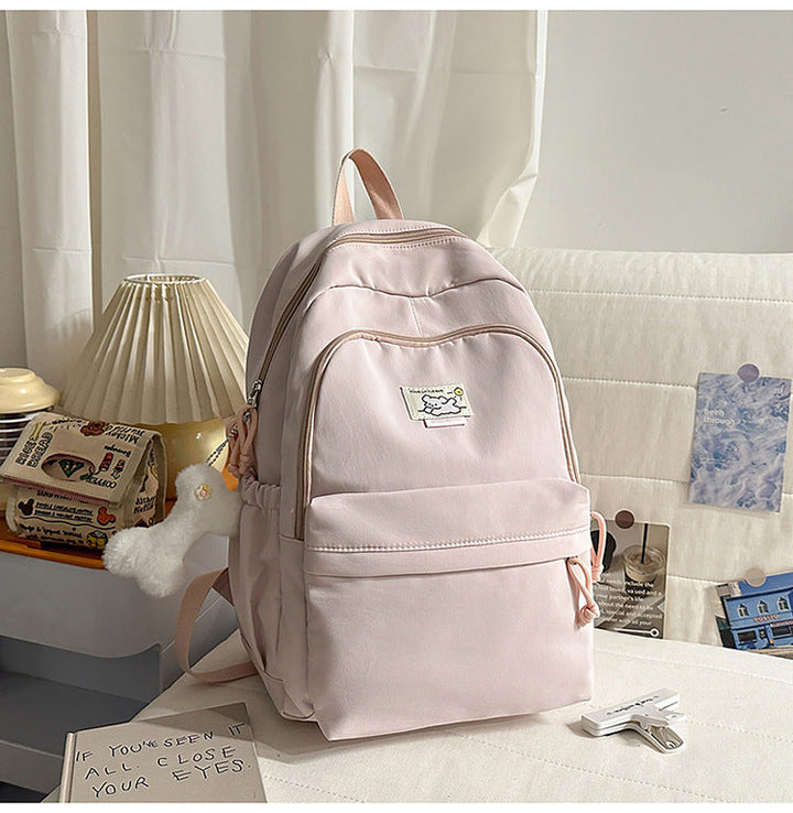 Casual Multi-Pocket School Backpack