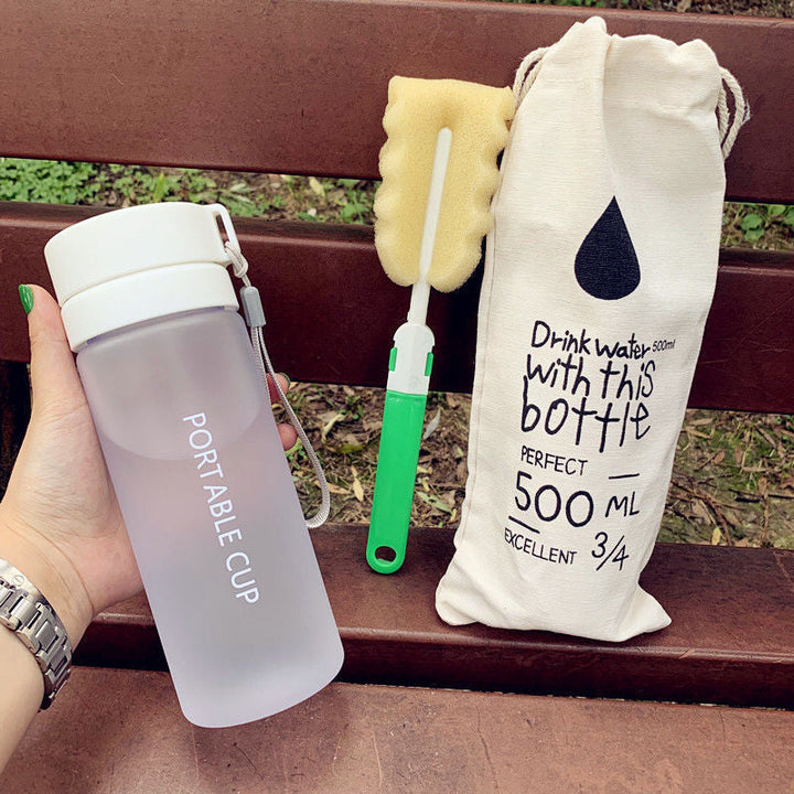 Women's portable water bottle with practical cleaning system Kalsten