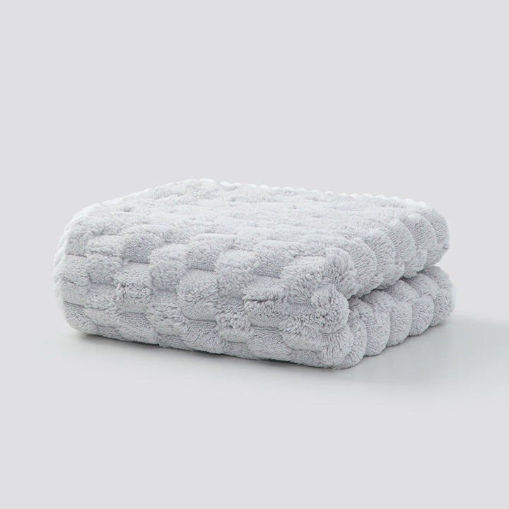 Cozy terry bath blanket Kalsten