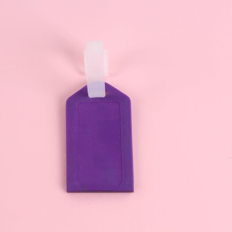 Unisex flexible silicone luggage tag Kalsten