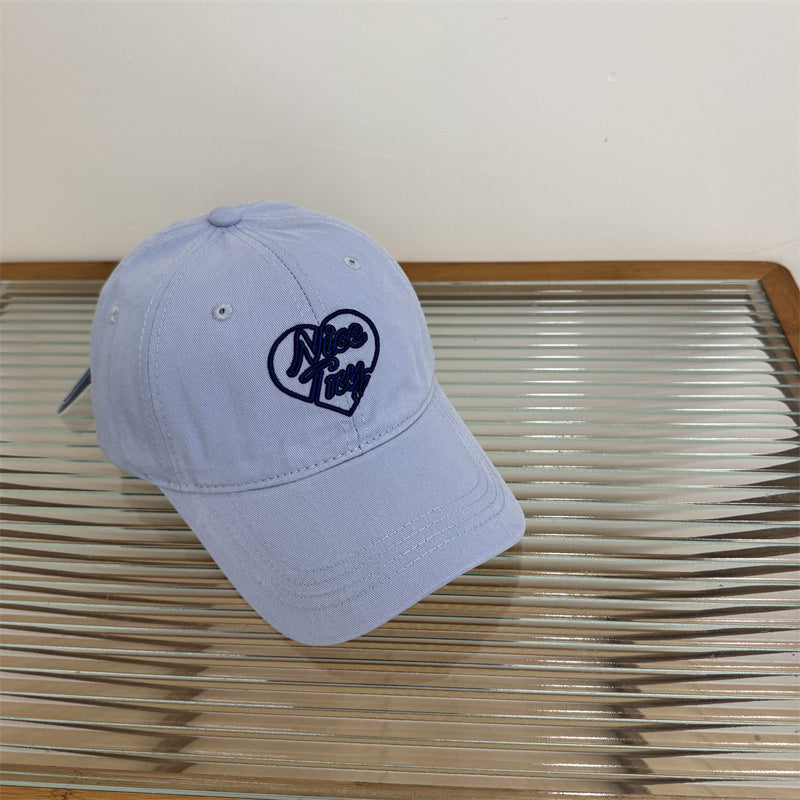 Women's Embroidered Heart-Detail Baseball Cap Kalsten