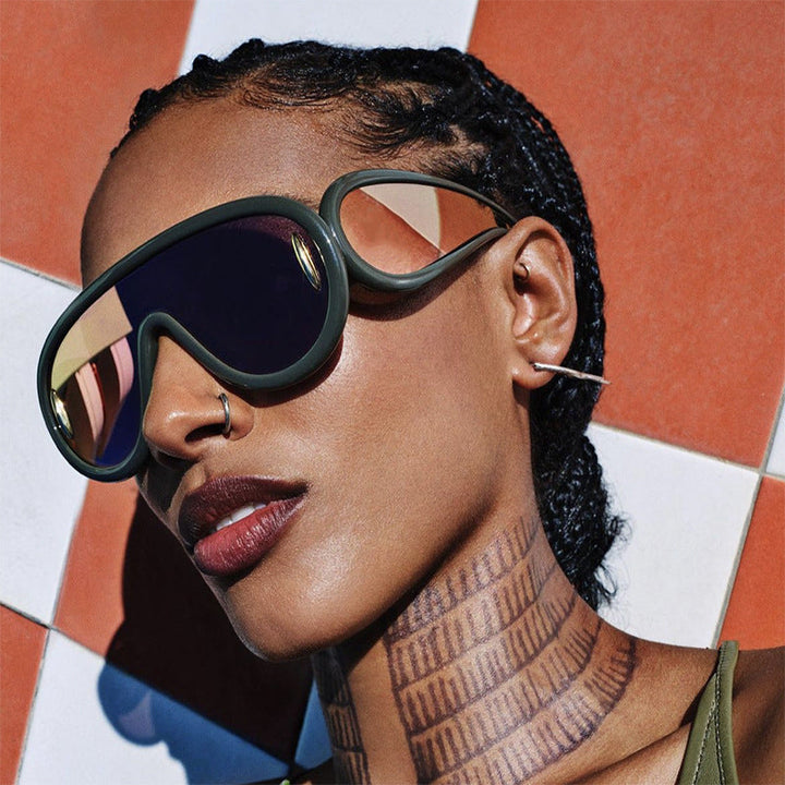 Women's fashionable sunglasses with removable lenses Kalsten