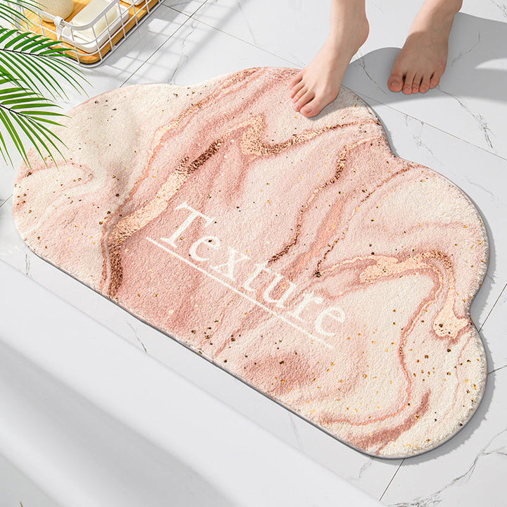 Plush Cloud Shaped Bath Mat Kalsten