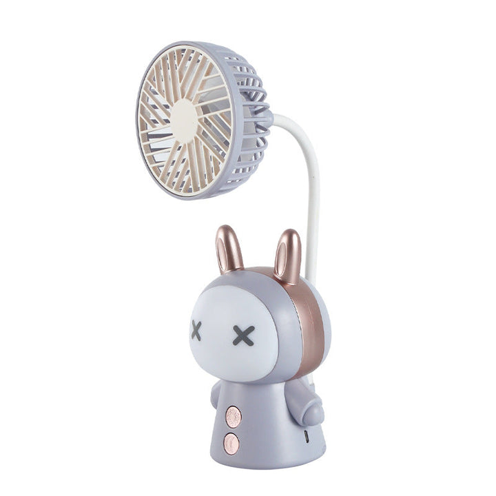 Unisex Creative Mini-Handheld Fan with Flexible Tilt Arm Kalsten