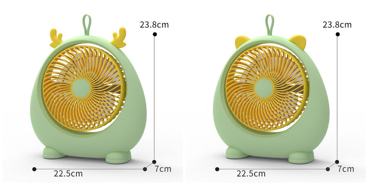 Women's Portable Mini Fan in Kawaii Animal Design Kalsten