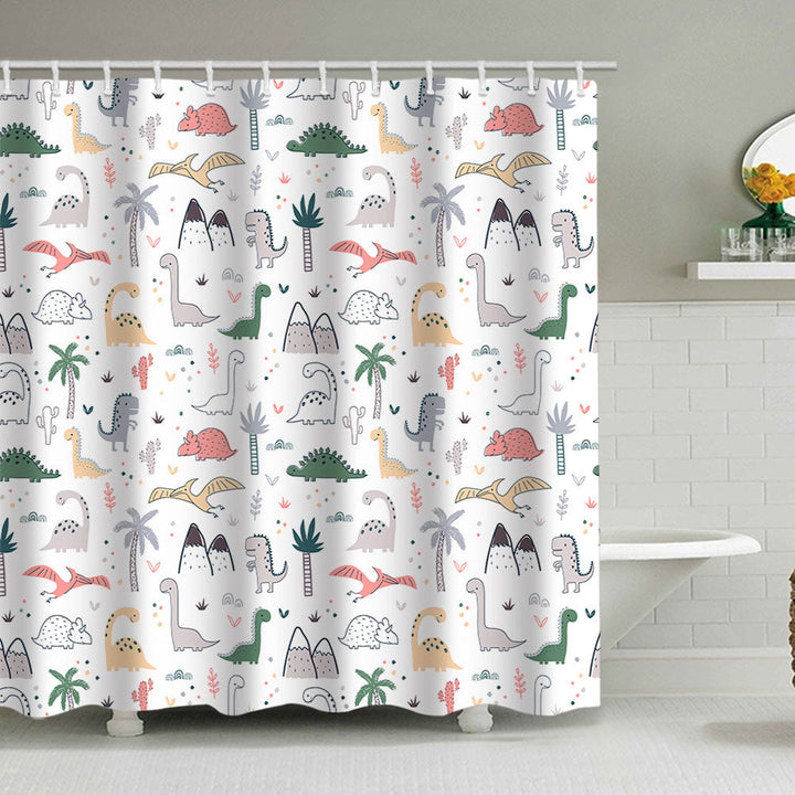 Nautical-Themed Shower Curtain Kalsten