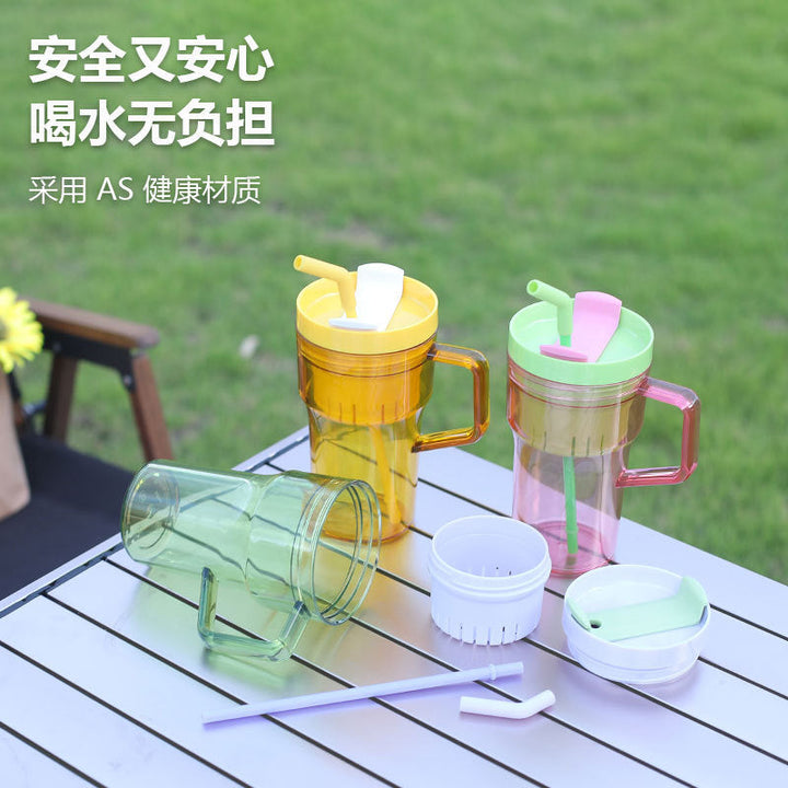 Women's reusable water bottle with integrated freshness filter Kalsten