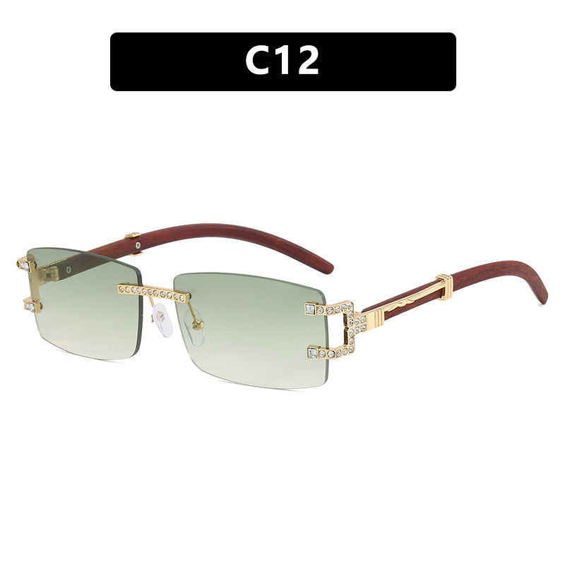 Ladies exclusive sunglasses in elegant design with rhinestone accents Kalsten