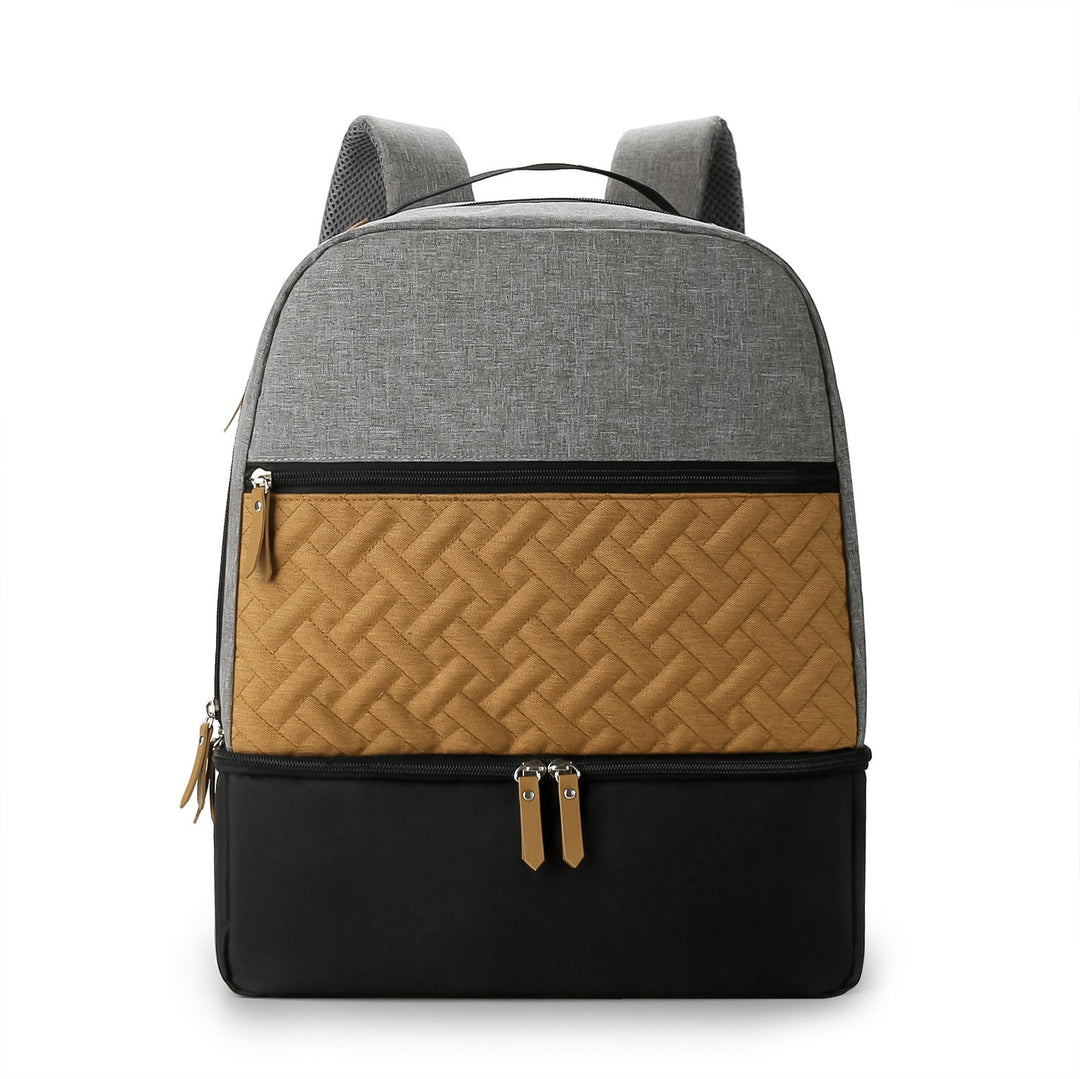 Backpack with Floral Pattern and Separate Compartment Kalsten