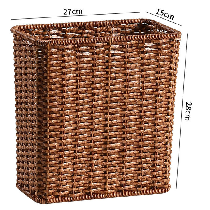 Unisex Rectangular Storage Basket made of handwoven material Kalsten
