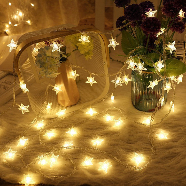 Globe LED String Lights With Waterproof Copper Wire And Textured Clear Bulbs Kalsten