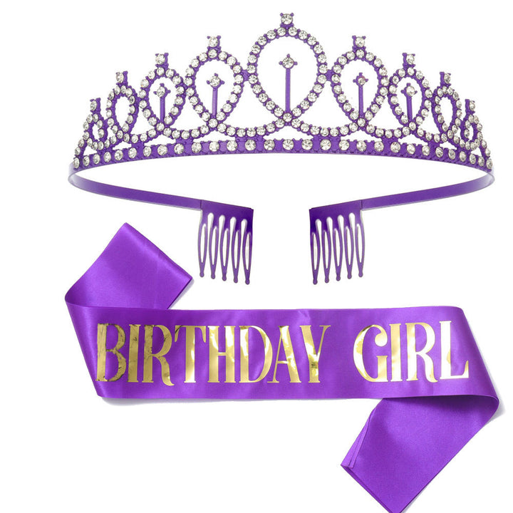 Women's Birthday Crown and Band Kalsten