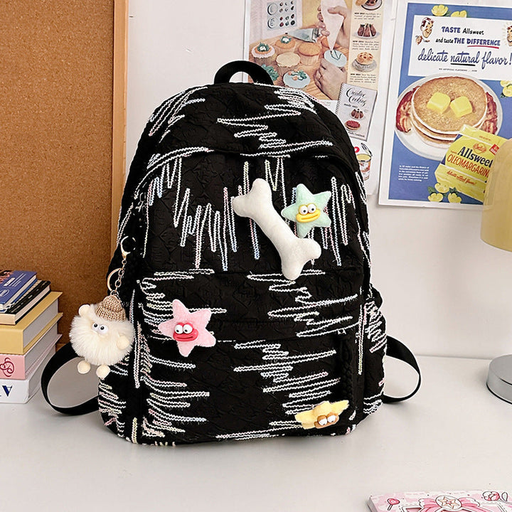 Abstract Patterned Backpack Kalsten