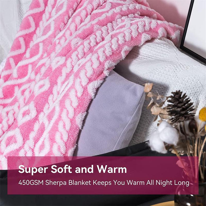Women's Cozy and Soft Blanket with Unique Pattern Kalsten