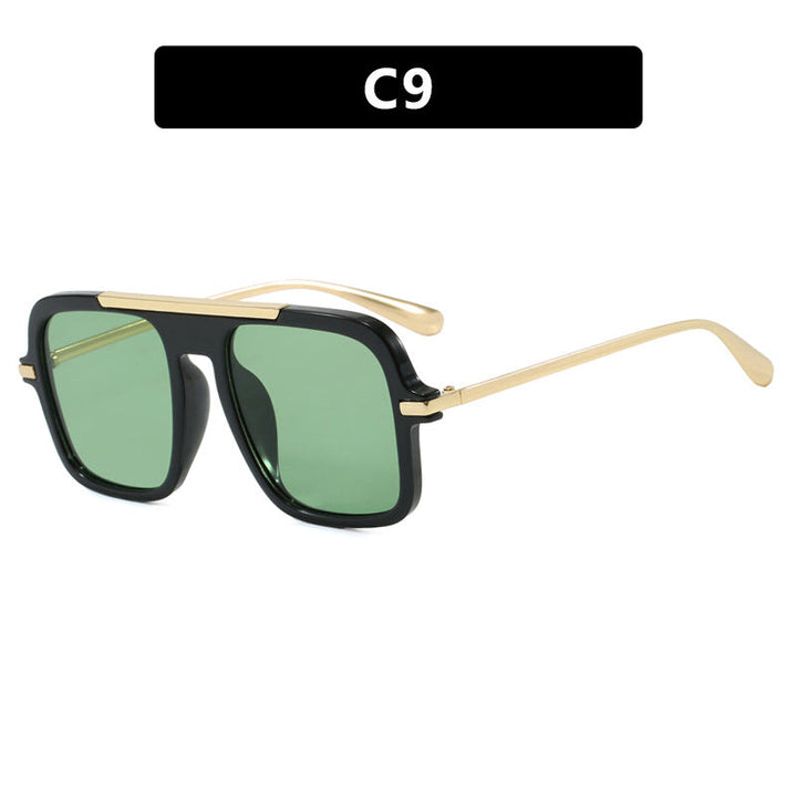 Women's square sunglasses with luxurious metal frame and sturdy lenses Kalsten