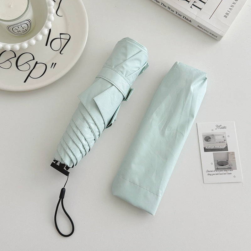 Women portable folding umbrella with wind-resistant mechanism Kalsten