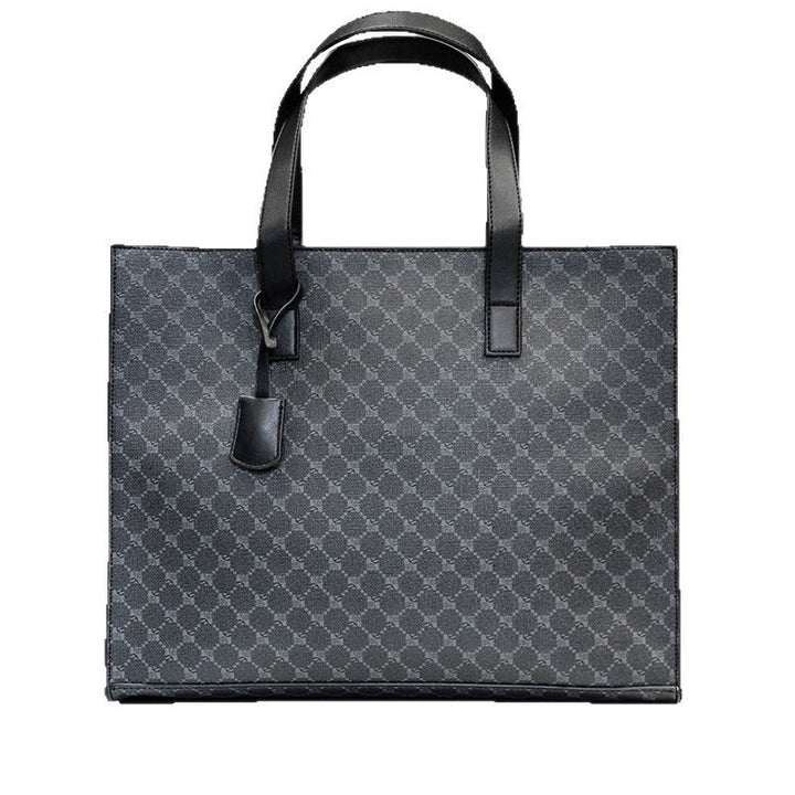 Elegant Tote Bag with Textured Design Kalsten