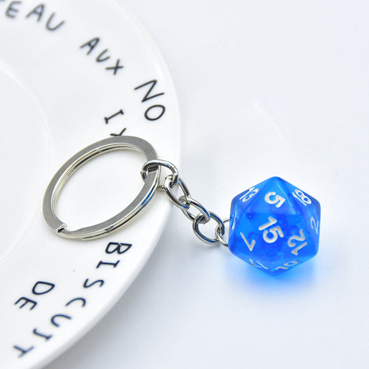 Dice-Themed Keychain Kalsten