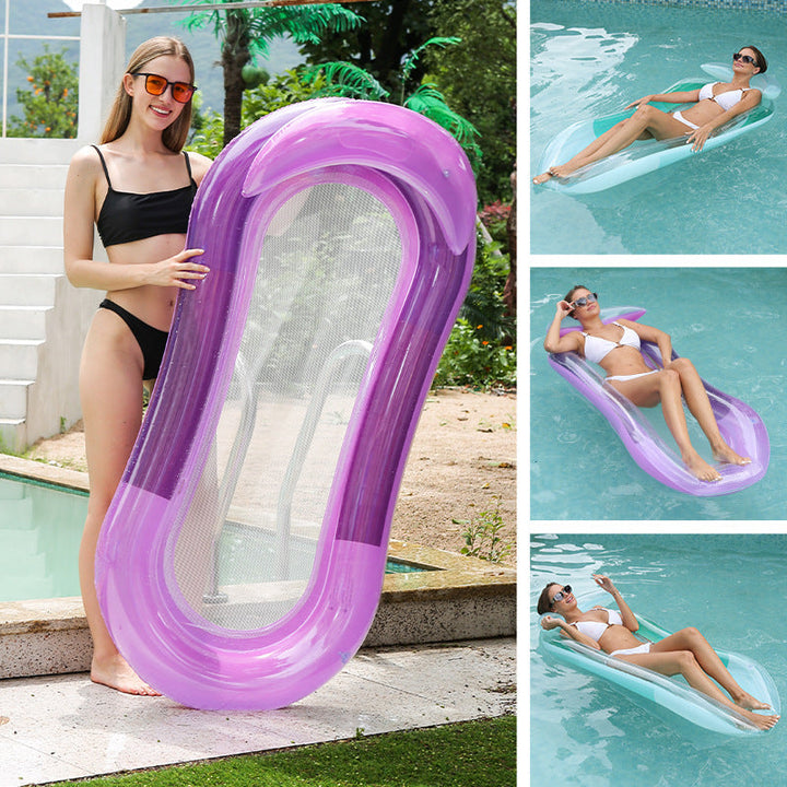 Women Inflatable Lounge Couch with Breathable Mesh Surface Kalsten